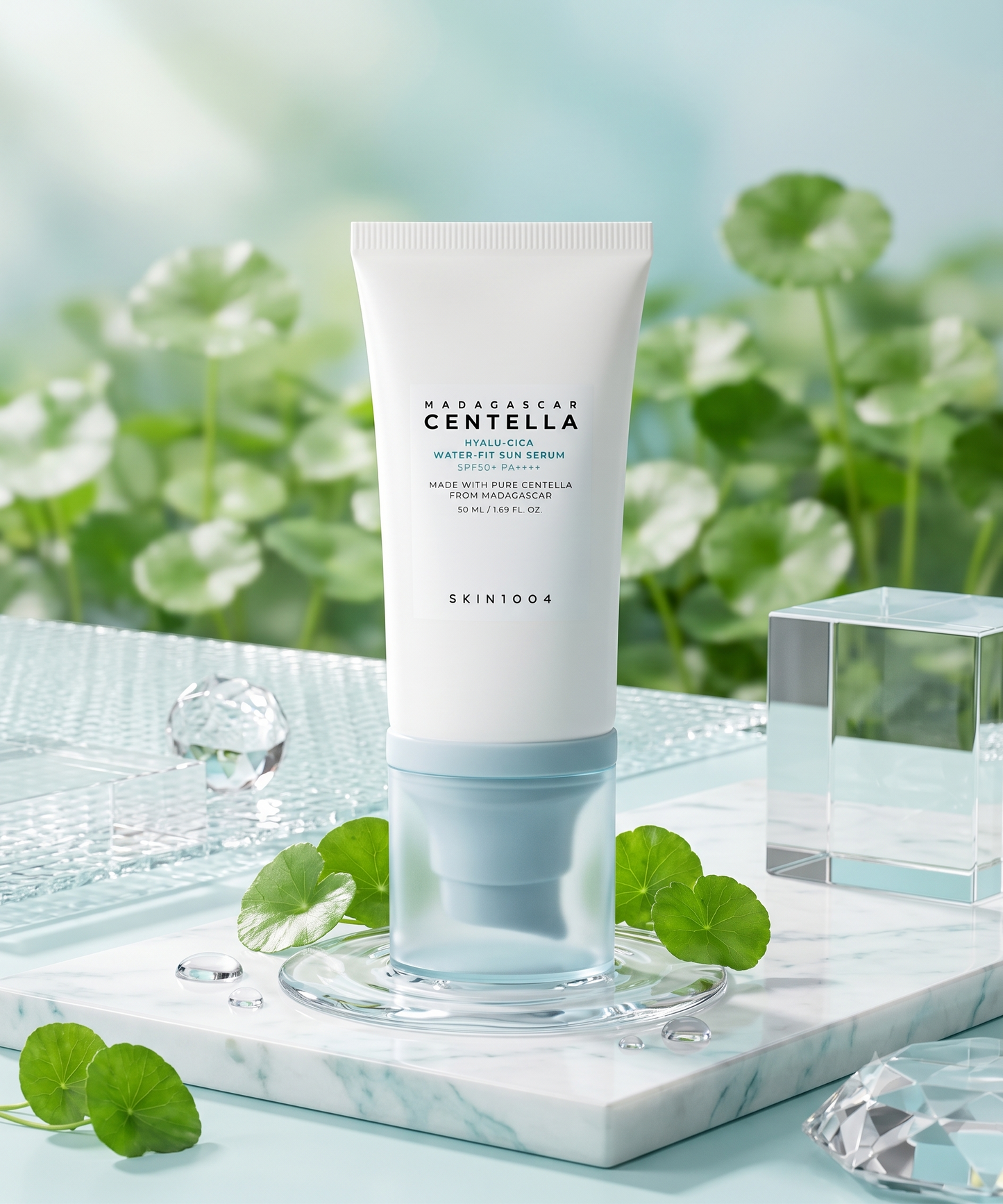 سيروم سكين1004 هيالو-سيكا الواقي من الشمس بخفّة الماء SPF50+