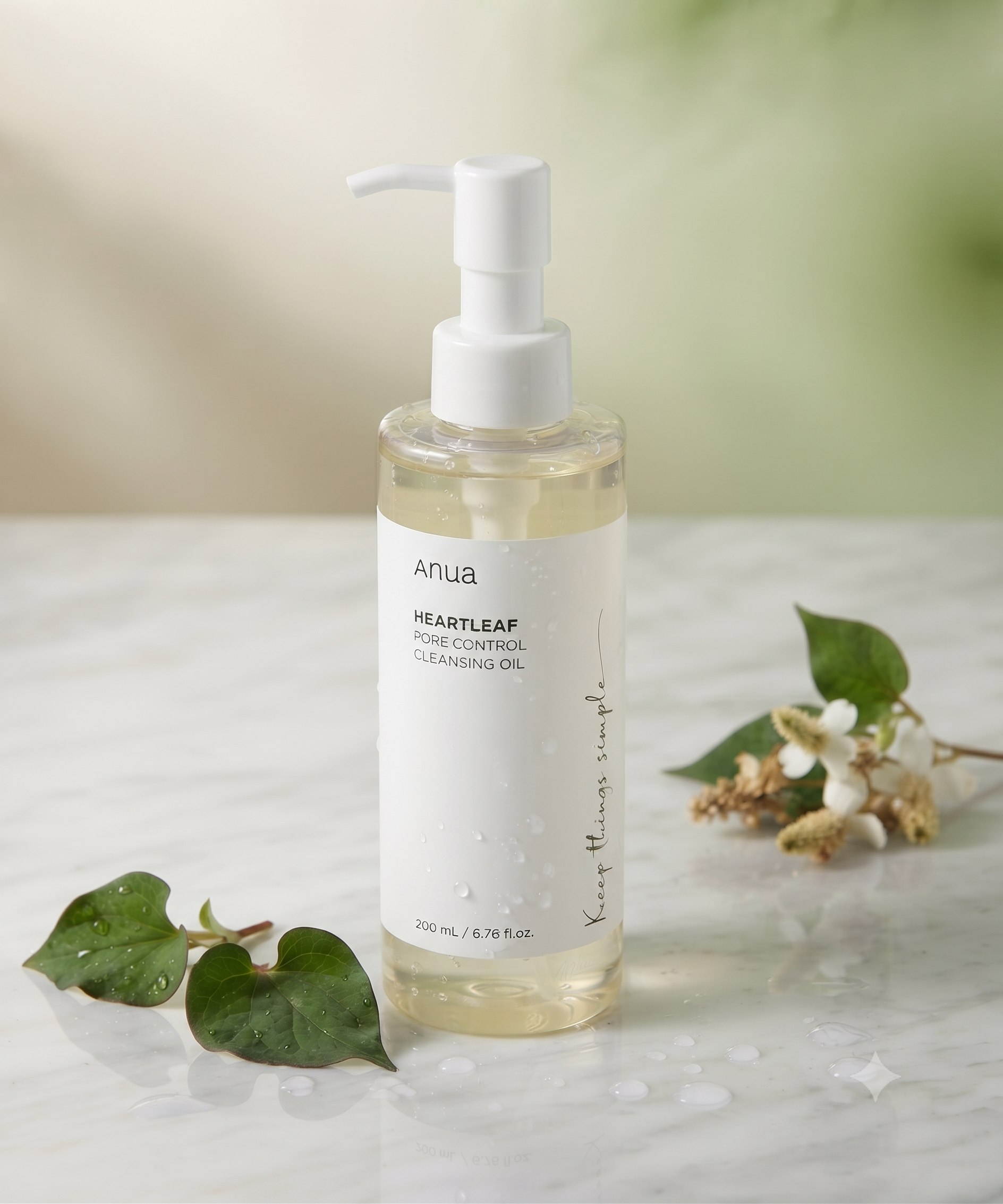 Anua Heartleaf Pore Control Cleansing Oil 200ml - Anua Skincare at Lamya Beauty