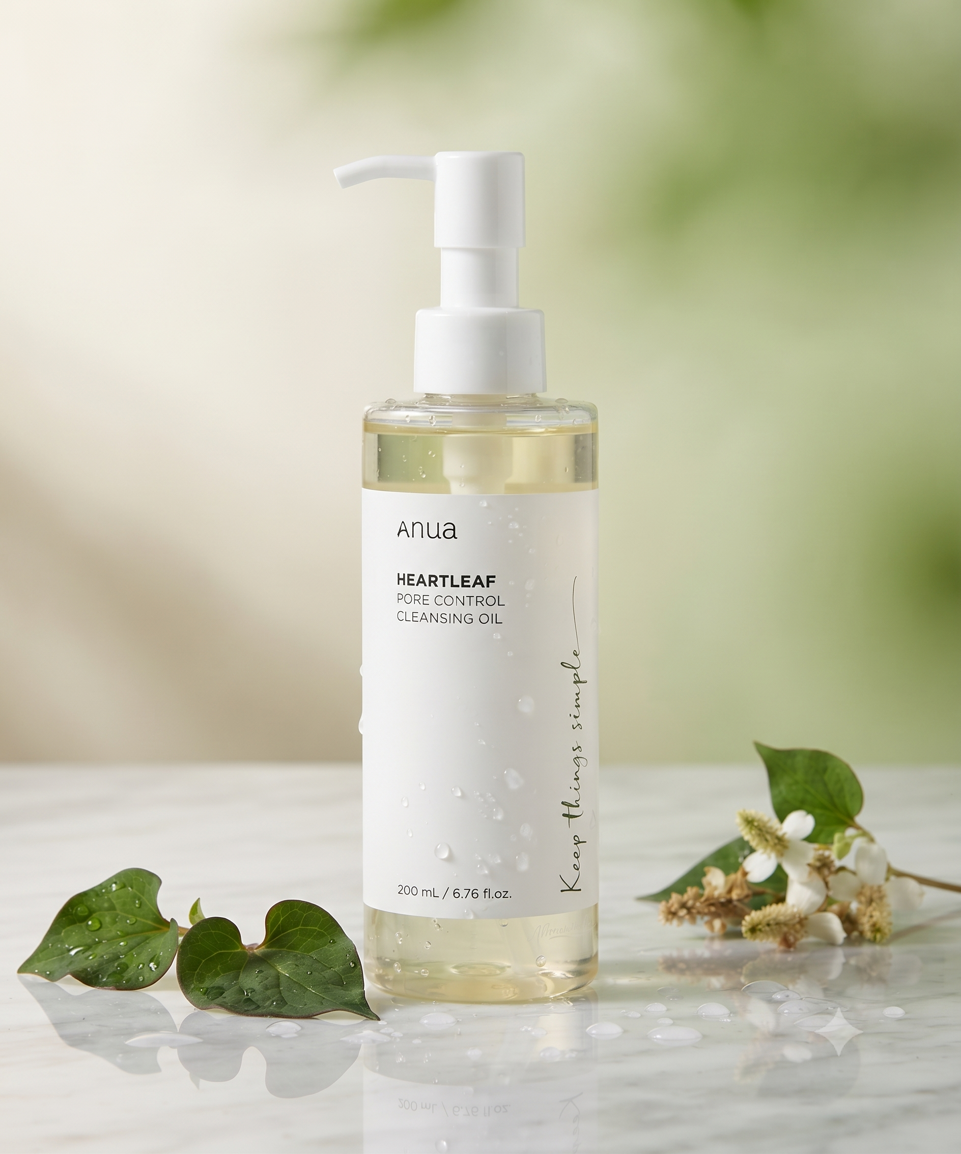 Anua Heartleaf Pore Control Cleansing Oil 200ml - Anua Skincare at Lamya Beauty