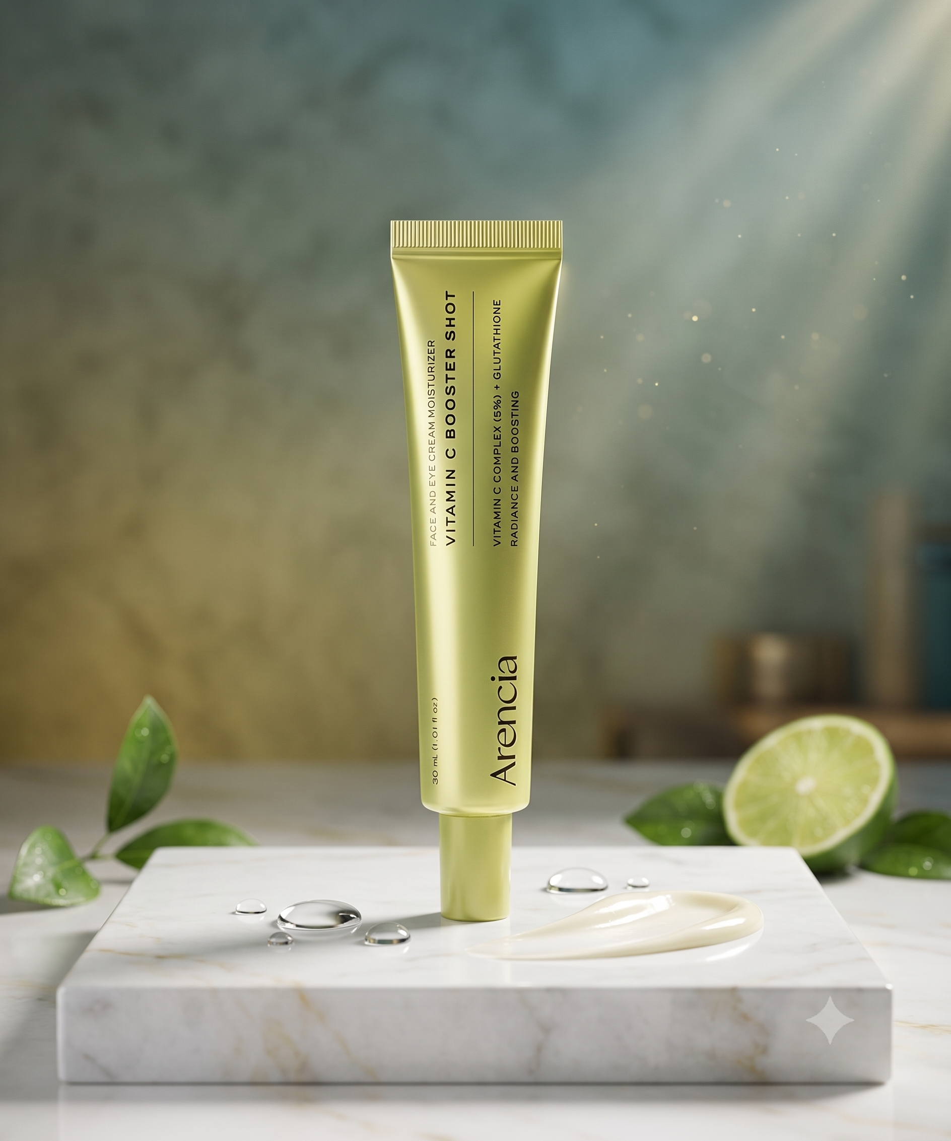 Arencia Vitamin C Booster Shot Eye & Face Cream - Arencia Skincare at Lamya Beauty