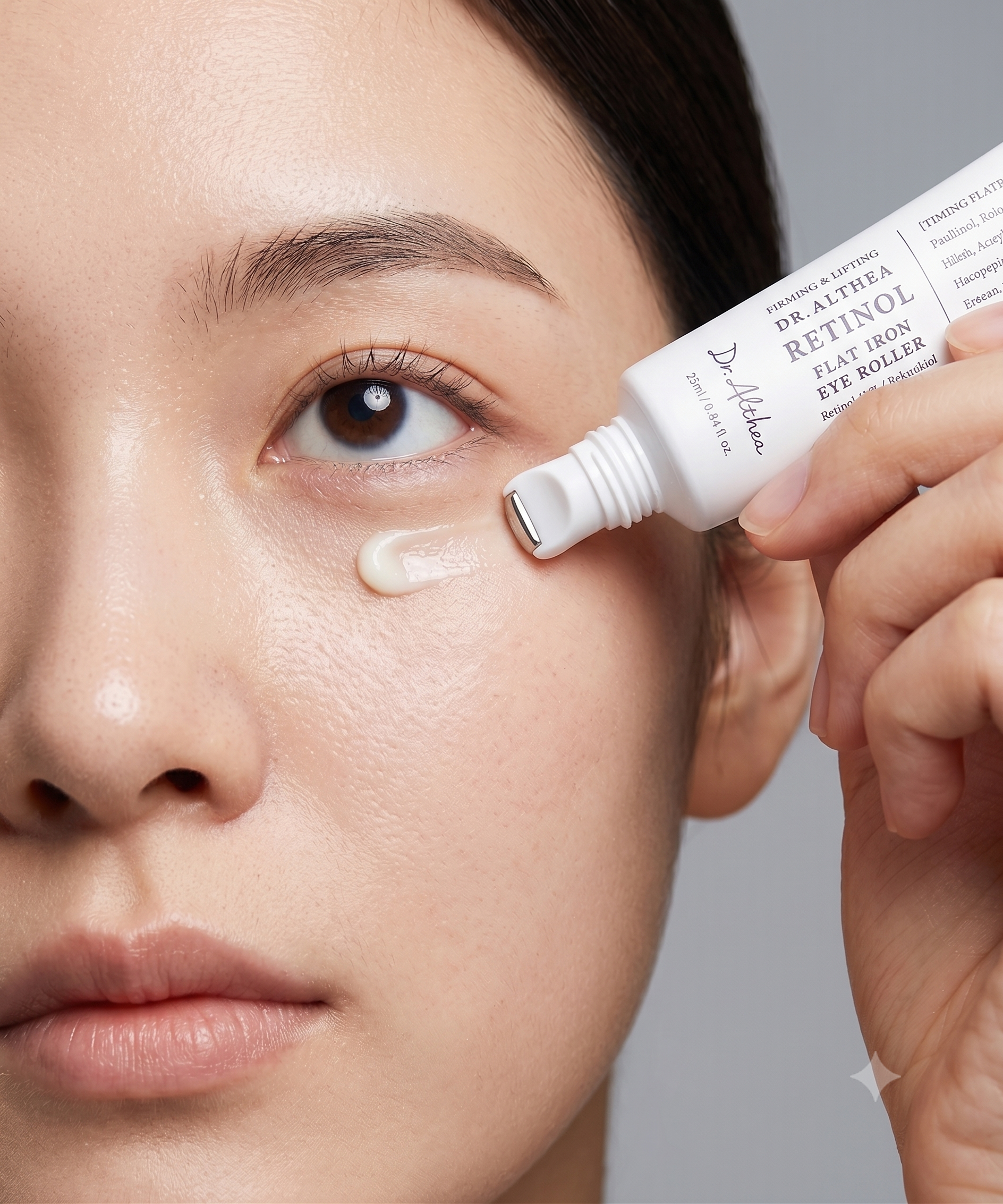 Dr. Althea Retinol Flat Iron Eye Roller - Dr. Althea Skincare at Lamya Beauty