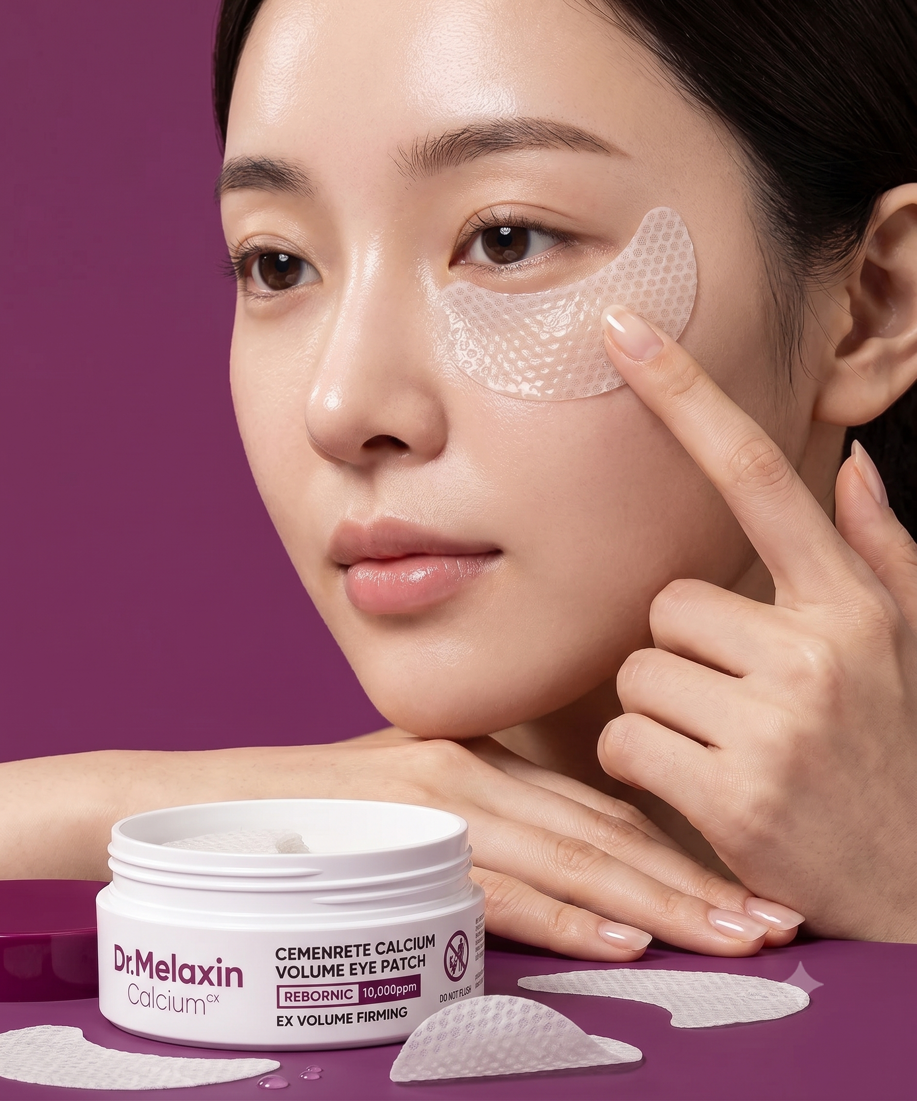 Dr. Melaxin Cemenrete Calcium Volume Eye Patches - Dr. Melaxin Skincare at Lamya Beauty