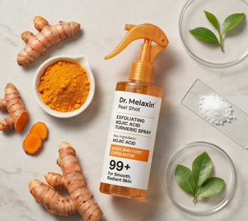 Dr. Melaxin Kojic + Turmeric Body Peel Spray 200ml - Dr. Melaxin Skincare at Lamya Beauty