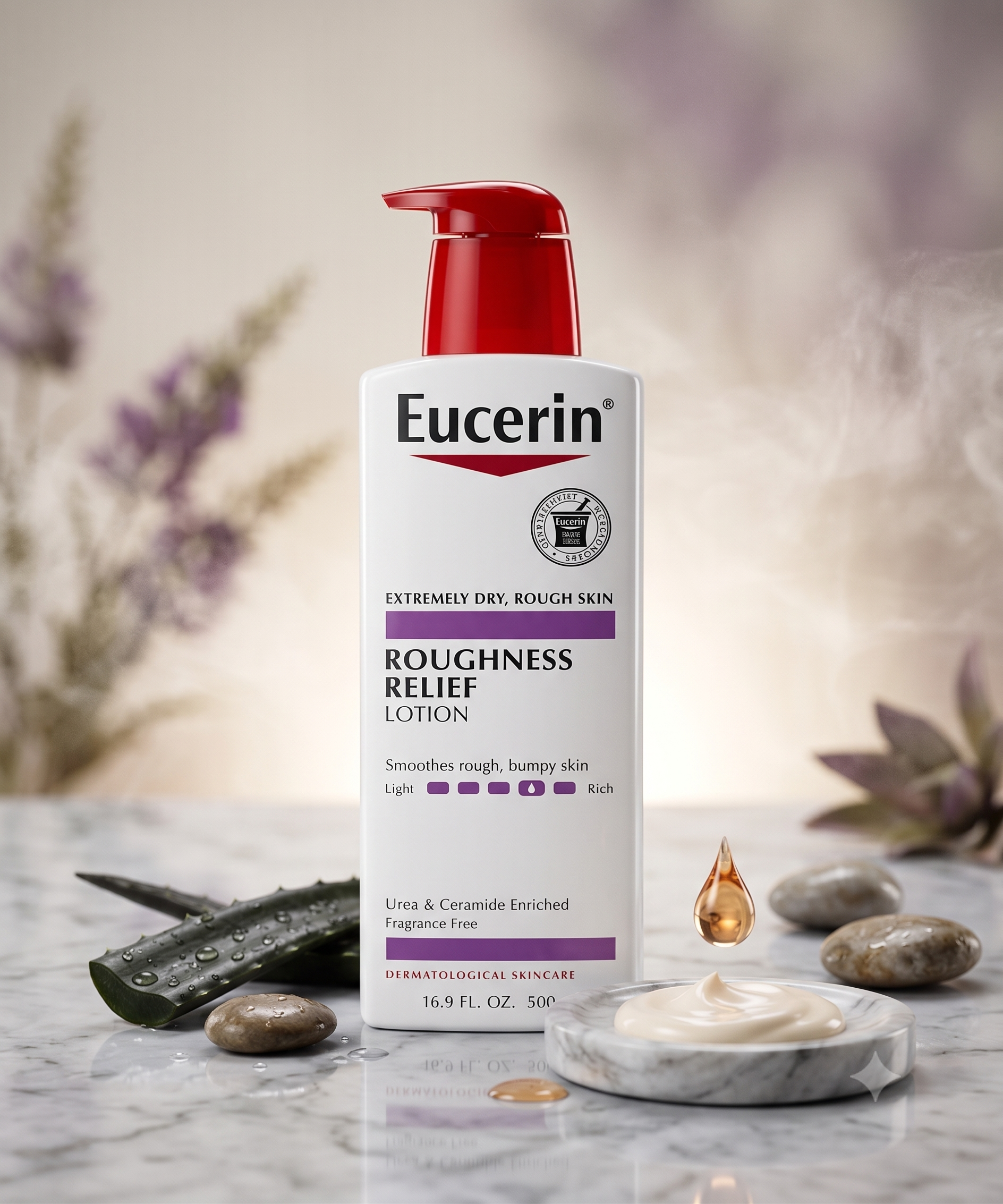 Eucerin Roughness Relief Urea Body Lotion - Eucerin Body Care at Lamya Beauty