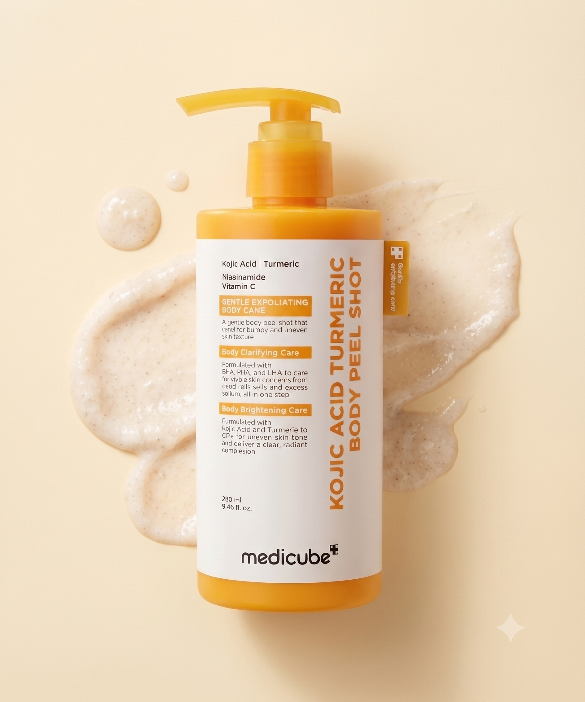 Medicube Kojic + Turmeric Body Peel Shot - Medicube Body Care at Lamya Beauty