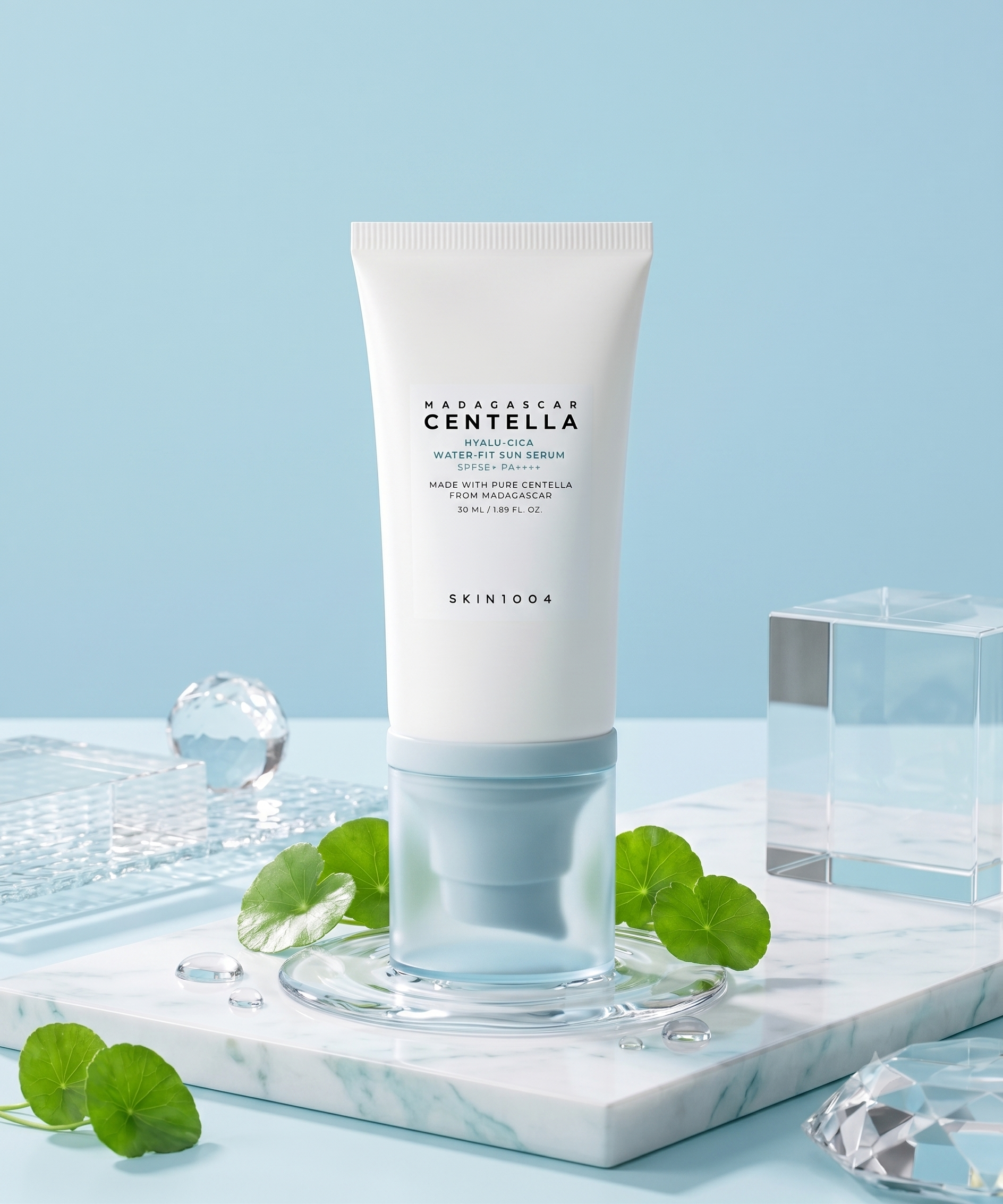 SKIN1004 Madagascar Centella Hyalu-Cica Water-Fit Sun Serum SPF50+ - SKIN1004 Skincare at Lamya Beauty